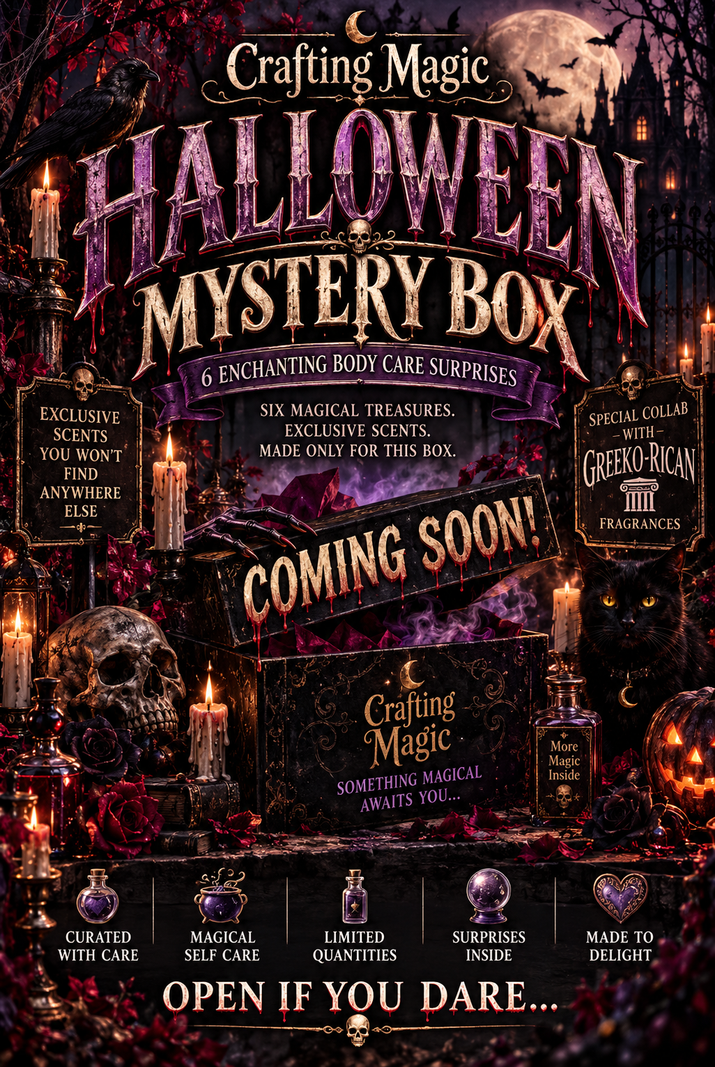 🎃 Crafting Magic Halloween Mystery Box ✨